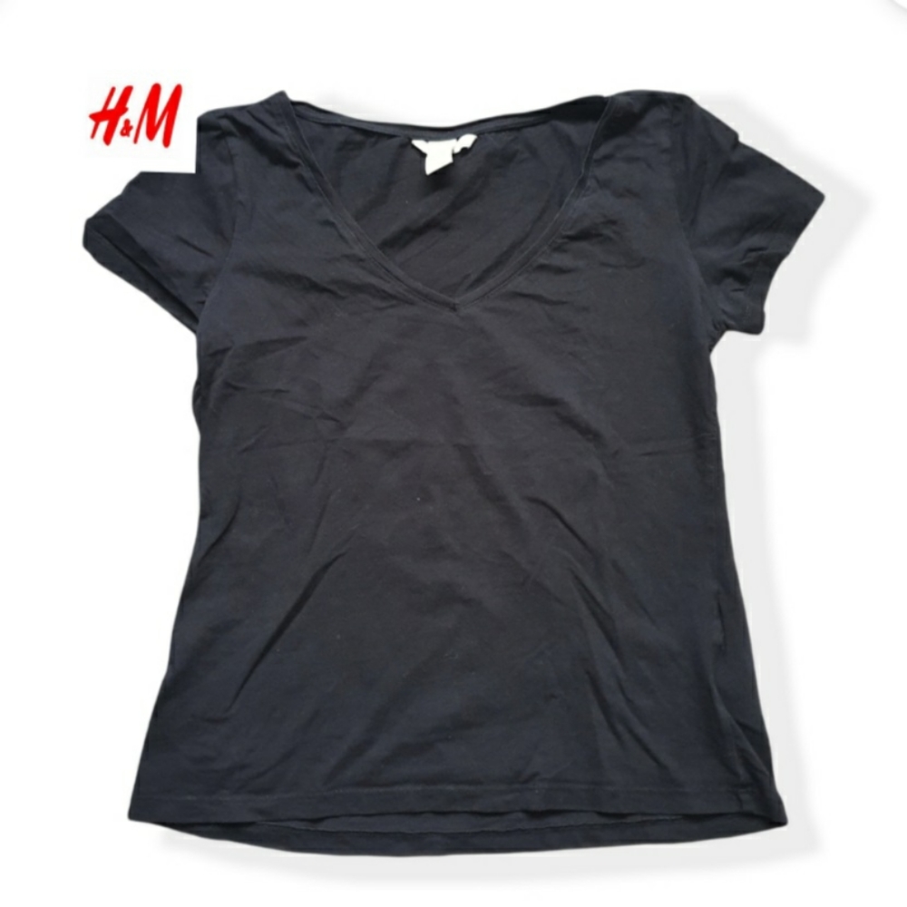 🤑H&M black 👕 tee shirt